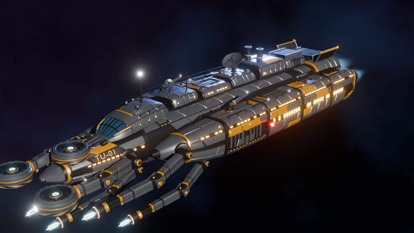 Talpa mining frigate